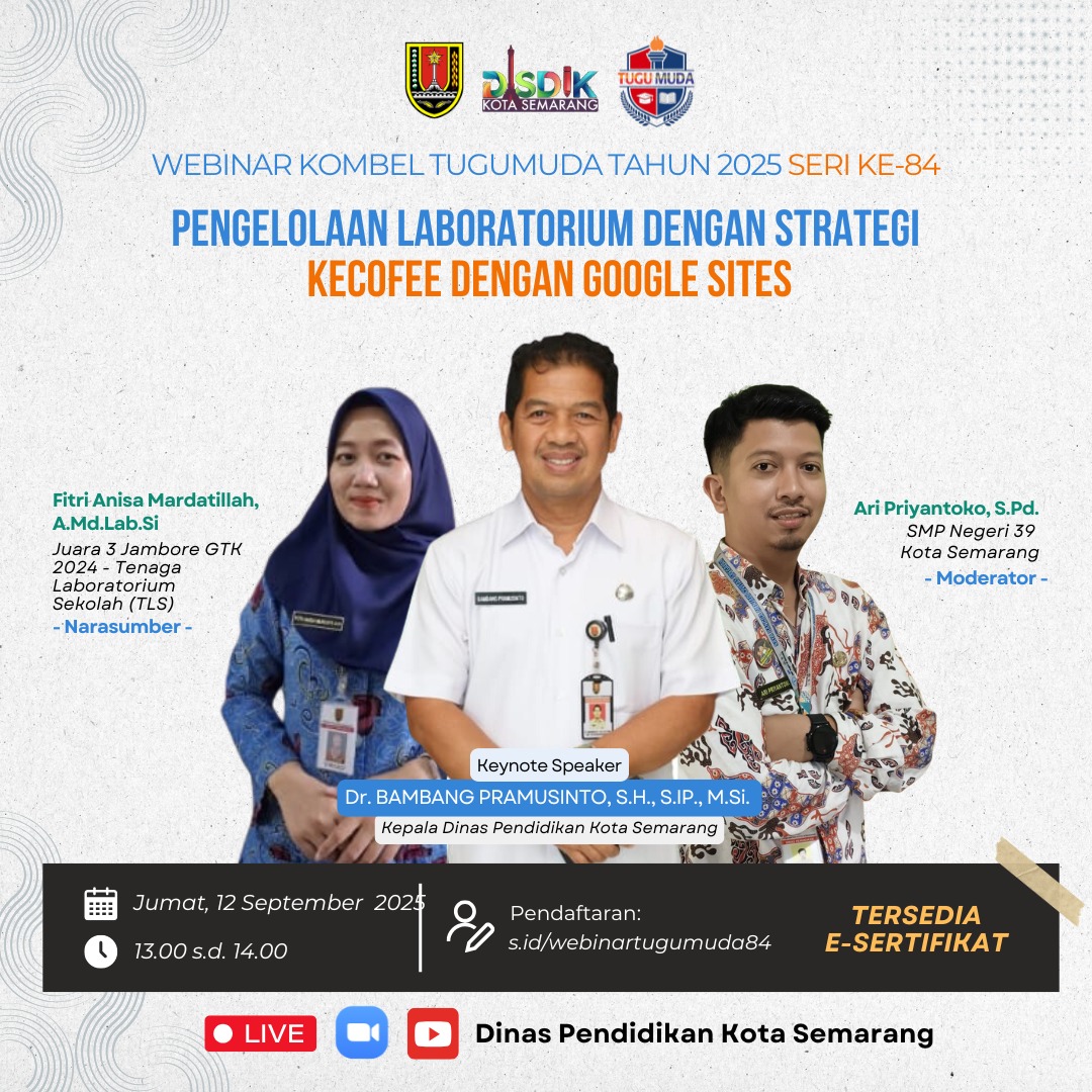 WEBINAR KOMUNITAS BELAJAR TUGUMUDA SERI KE-84